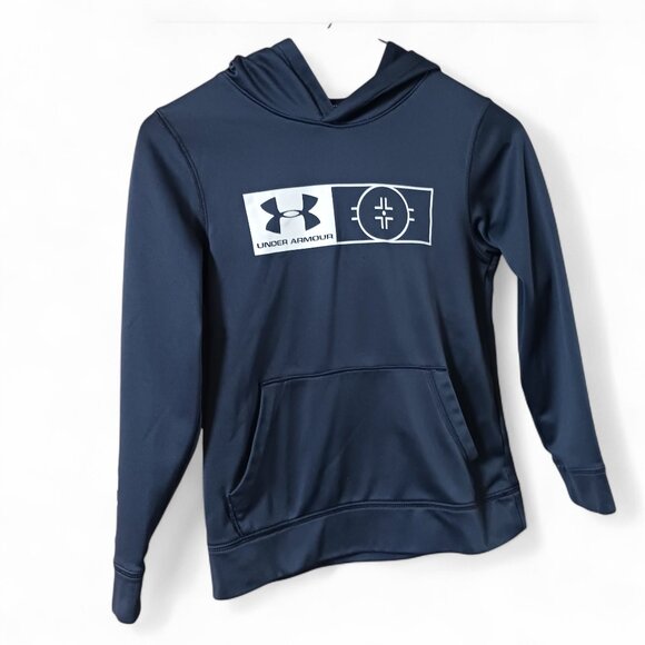 Bundle of 2 Boys Hoodies – Zara Stranger Things & Under Armour Hockey Size 8-10 - Picture 7 of 15